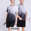 Traje de Bádminton para Hombres y Mujeres, Traje de Tenis Personalizado para Niños y Adultos, Camiseta Transpirable Profesional de Secado Rápido al por Mayor