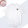 Camiseta de Manga Corta Colaboración Azure Blue Archive Verano para Hombre y Mujer Yiluo Mary Algodón Ropa Cosplay Media Manga Moderna
