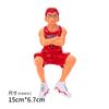 Adornos de Decoración para Pastel de Deportes de Baloncesto Tema de Slam Dunk Niño Arreglo de Cumpleaños Adorno para Pastel de Zapato de Baloncesto Rukawa Maple