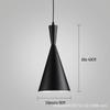 Iluminação simples para restaurante ocidental, luminária de cabeça única para café, bar, loft, criativo, retrô, estilo industrial, preto, americano, pequeno, lustre