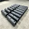 Defensas anti-colisión de goma tipo D, resistentes al desgaste, resistentes al desgarro, con buena elasticidad, adecuadas para puertos y barcos