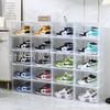 Caja de Zapatos de Plástico Engrosada, Suministro Listo de Fábrica, Artefacto de Almacenamiento para el Hogar de Mascotas, Plegable abatible Dormitorio Succión Magnética
