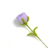 Flor de Felpa Más Vendida Transfronteriza Palo Retorcido Rosa Individual Pieza Terminada Ramo de San Valentín Regalo para Novia