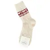 Calcetines de Lana Serie Fair Isle Suxinaimin para Mujer Calientes de Invierno de Media Pantorrilla Navideños Retro conreno Calcetines de Felpa