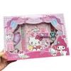 Libreta de Mano Kulomi Sanrio melody Caja de Regalo para Libreta de Mano Alto Valor de Color Regalo para Niños Niñas Escuela Primaria