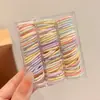 Cuerda para el Pelo de Bebé No Daña el Cabello, Goma para el Pelo de Niña, Goma para el Pelo 'Chirp' Pequeño, Accesorios para la Cabeza de Niños, Poco Volumen de Cabello, Diadema de Goma Pequeña para Bebé