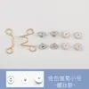 Herramienta para ceñir la cintura sin coser, Ajustador de cintura de jeans desmontable, Botón de metal ajustable para ceñir la cintura