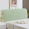 Funda de cabecero todo incluido, suave y cómoda, funda de cabecero de terciopelo de burbujas, estilo nuevo y popular, de alta gama, ligera, lujosa, anticolisión y a prueba de polvo