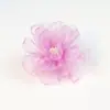 10cm Flor de Organza Acessórios DIY Tecido Borda Queimada Flor Tridimensional Feita à Mão Acessórios para Headwear Acessórios para Roupas Atacado
