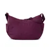 Bolsa transversal multicamadas prática e leve para mulheres, adequada para o trabalho e para o dia a dia, bolsa de ombro versátil, bolsa de tecido estilo coreano, casual e de grande capacidade, moderna
