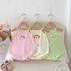 Ropa de verano para bebé niña de 8 meses, ropa con tirantes de arcoíris, ropa de verano súper linda para bebé, bolsa para la luna llena de 100 días, ropa de entrepierna