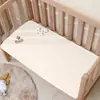 Sábana bajera para cuna tipo A para Primavera, Otoño e Invierno, Hecha de Terciopelo de Frijol, Ropa de cama Patchwork para Bebé, Personalización de Sábana para Cama de Niños de Guardería