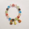 Arenas Luminosas Coloridas Pulsera Colorida Joyería Temperamento Combinable Pulsera Fresca Combinable Pulsera de Mujer Ins