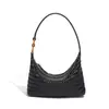 Bolsa Portátil para Lonchera de Verano 2026, Bolso Sencillo Tejido para Mujer, Bolso de Hombro Retro para Debajo del Brazo, Bolso Cruzado de Gran Capacidad para el Trayecto Diario