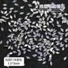 Acessórios para Unhas Diamante Mini Roxo Claro de Fundo Plano com Formato Irregular, Zircônia Chanfrada Retangular Marquise Gota Decorações para Unhas