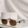 Óculos de Sol de Luxo Designer Europeu e Americano Armação Pequena Tendência Triângulo Masculino Moda Versátil Óculos Retrô Opra53