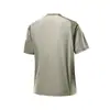 Izx Série Marca Moderna Camiseta Esportiva Fina Fresca Antibacteriana Masculina Verão Estilo Japonês Recorte Solta Manga Curta