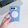Aplicable a iPhone Duo Plegable Cambia de Color Dragón Estuche Magnético para Teléfono Apple Plegable Cobertura Completa Mate Anti-Caídas Estuche Protector
