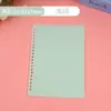 Capa para Caderno A4 com Folhas Soltas Capa para Encadernação de Documentos Fichário de 30 Furos Caderno B5 Manual Capa Removível para Folhas Soltas