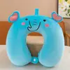 Almohada en Forma de U de Espuma Viscoelástica, Almohada de Viaje para el Cuello, Almohada para Dormir en Avión, Almohada para el Cuello, Almohada de Soporte Cervical para la Columna Vertebral, Almohada Portátil en Forma de U