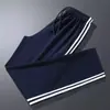 Pantalones casuales de verano para niñas que realzan una apariencia juvenil, con dos o tres rayas, pierna recta, estilo universitario, holgados y tridimensionales