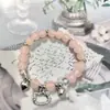 Sin Tabúes DIY Pulsera China de Flores Mariposas con Cuentas para Mujer con Buen Aspecto Pulsera Estilo Ins Regalo para Mejor Amiga Pulsera
