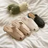 Nuevas Sandalias y Pantuflas de Verano para Mujer, Medias Zapatilla Abiertas de Color Sólido, Calzado de Exterior, Moda, Bolso Medio, Zapatos de Mujer, Pantuflas Planas, Calzado de Exterior para Mujer