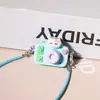 Accesorios de Resina DIY de Dibujos Animados, Cámara de Gato 3D Pegamento de Crema Pinzas para el Cabello, Hebillas de Zapatos, Llaveros, Colgantes y Decoraciones