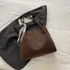 Bolso Tote Grande de Estampado Leopardo Retro para Mujer Otoño e Invierno 2025 Casual Versátil Ropa de Trabajo Bolso de Hombro Cruzado de Gama Alta