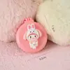 Peine de Peluquería Nuevo Dibujo Animado Tridimensional Lindo Peine con Cojín de Aire Peine Plegable con Espejo para Niña Peine Portátil Integrado con Bolsa de Aire para Masaje