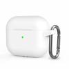 Adequado para Estojo de Fone de Ouvido Bluetooth Apple Airpods3 Estojo de Silicone Líquido Estojo de Fone de Ouvido Espesso de Peça Única Tipo Gancho