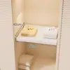 Estante de almacenamiento expandible sin taladro para armario, divisor multifuncional para ropa y bolsos dentro del gabinete