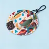 Sombrero para Mascotas, Sombrero de Sol de Verano, Lindo Dibujo Animado Protección Solar, Protección UV, Gorro para Exteriores con Orejas Expuestas, Transpirable para Gatos