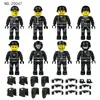 20047 Boneco Swat Atacado Transfronteiriço Acessórios de Arma Blocos de Montar de Partículas Pequenas para Crianças Base Placa Escudo