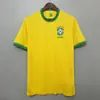 Camiseta Retro de Brasil Local y Visitante Five-Star 980204 Edición Especial Versión Fan Selección Nacional Versión Tailandesa