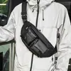 Bolso Cruzado para Hombre 2026 Estilo Japonés Marca de Moda Bolso de Pecho Deportivo Impermeable Bolsa para Ciclismo Bolso de Cintura para Teléfono Bolso Cruzado Pequeño Casual Ins
