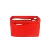 Nova bolsa de feltro criativa, um organizador multifuncional, bolsa de cosméticos de feltro para mulheres