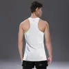 Chal de Verano para Hombre Amazon Transfronterizo Cuello Redondo Sin Mangas Absorbe el Sudor Manga Corta Camiseta Deportiva Chal Transpirable