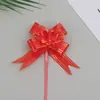 30# Fabricante de Flores de Tirar al por Mayor Cinta de Flor de Tirar Decoración de Coche de Boda Flor de Tirar a Mano Lazo Suministros de Boda