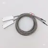 Área de sensor de fibra óptica de matriz rectangular rejilla de haz infrarrojo pasante máquina envasadora alimentador vibratorio sensor de conteo de caídas