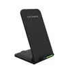 Cargador inalámbrico plegable para teléfono móvil S25 de 15 W de carga rápida vertical para el nuevo soporte de escritorio portátil de Apple