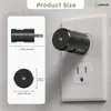 Luz Noturna com Controle de Luz Plug-in GY274 Tipo Coluna Mini Estilo Lente Sensor Decorativo Ambiente Luz Noturna