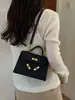 Bolso Kelly de Lichi de Alta Gama para Mujer 2026 Nuevo Bolso de Mano Exquisito Bolso de Hombro Cruzado de Lujo Nicho