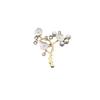 Accesorios de Aleación de Rama de Flor de Ciruelo con Pedrería y Perlas de Venta Caliente Accesorios DIY Hechos a Mano para el Cabello de Novia Tocados Bolsos Zapatos Joyería para Teléfono Móvil