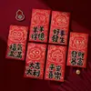 Sobres rojos de Año Nuevo con diseños de dibujos animados para el Año de la Oveja, con el motivo del animal del zodíaco, para el Año Nuevo 2027 y el Festival de Primavera, al por mayor, diseños personalizados y creativos