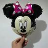 Fornecimento por atacado Net onda vermelha bola dos desenhos animados bola interna balão de filme de alumínio balão de brinquedo das crianças mercado noturno bola de onda pequena