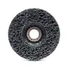 Disco de Lixa Diamantado Preto 3 Polegadas 75mm com Cabo para Polimento de Aço Inoxidável, Metal e Pintura