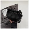 Nuevo Bolso de Hombro Plegado con Cadena, Bolso Cubo de Moda, Alto Valor Estético, Versátil, Gran Capacidad, Bolso Cruzado de Lujo Ligero para Mujer