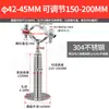 Abrazadera de Tubo de Acero Inoxidable Clip Fijo Abrazadera de Soporte para Tubo Clip para Tubo Soporte Fijo para Tubo de Gas Abrazadera de Soporte para Tubo de Agua Aro
