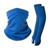 Mangas de Protección Solar para Exteriores, Juego de Pañuelo para la Cabeza de Protección Solar, Equipo Deportivo de Ciclismo de Venta Caliente en Verano, Cubierta Protectora Combinada de Dos Piezas